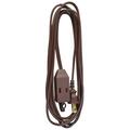 Master Electronics 09402ME 9 ft. Brown Polarized Cube Tap Extension Cord 765651